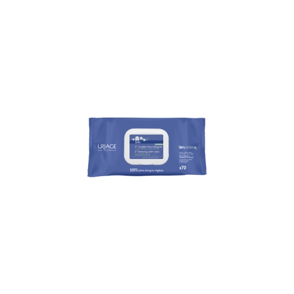 URIAGE BÉBÉ 1ères lingettes nettoyantes | 70 U