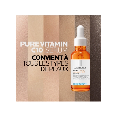 La Roche-Posay Offre Pure Vitamin C10 Sérum Anti-Age Peau Sensible | 30ml