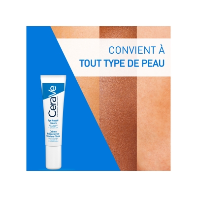 CeraVe Crème Réparatrice Yeux Anti-Cernes et Anti-Poches | 14ml