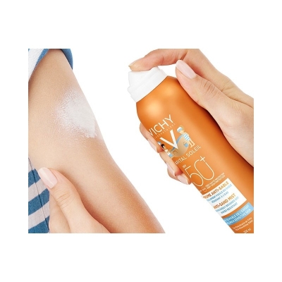 Vichy Capital Soleil Brume Anti-Sable Enfants SPF50+ Peau Sensible | 200ml